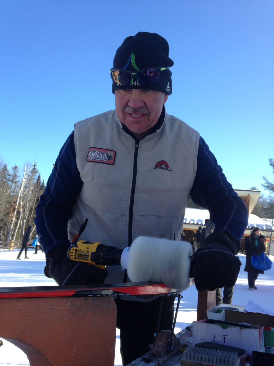 ParrySoundHigh's tweet image. When you ask @dillonglides for a little help with waxing for PSHS Nordic at OFSAA, this is what you get! Awesome support. Thanks Peter!