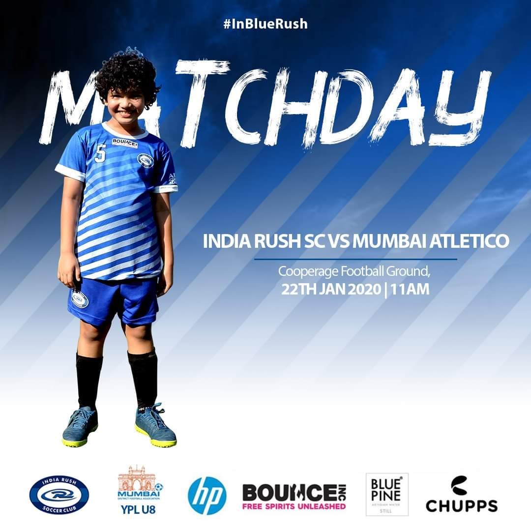 IndiaRushSC's tweet photo. The IRSC young champs all excited looking forward for a win against Mumbai Atletico
๐ฃ #IndiaRushSCvsMumbaiAtletico
๐ 22nd February
โฐ 11am
๐ Cooperage Football Ground,
#Champions #Football #Festival
#InBlueRush #IndiaRushSC #BestFootballAcademy
#BounceInc @BounceIncOz https://t.co/0aKn0pbkur