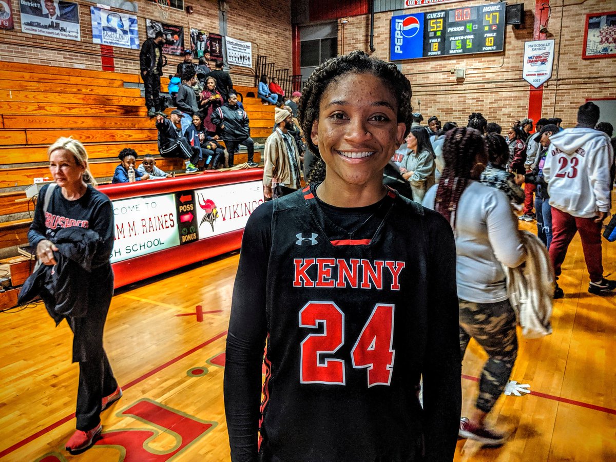 dreamkingfilmz's tweet photo. Coverage Sponsored By #ThePVShack Bishop Kenny Crusaders 53
Raines Vikings 47 Final. Crusaders will move on to Lakeland for the 2nd str8 year.
#24 Jasmyne Roberts 23pts
#10 Maddie Millar 17pts
Viks
#5 Ahliah Brown 17pts
#15 Nyla Allen 11pts https://t.co/o1qklrYqGI
