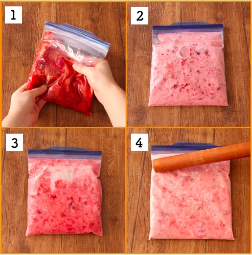 苺が濃くて美味しい！？「苺ミルクアイス」の作り方！