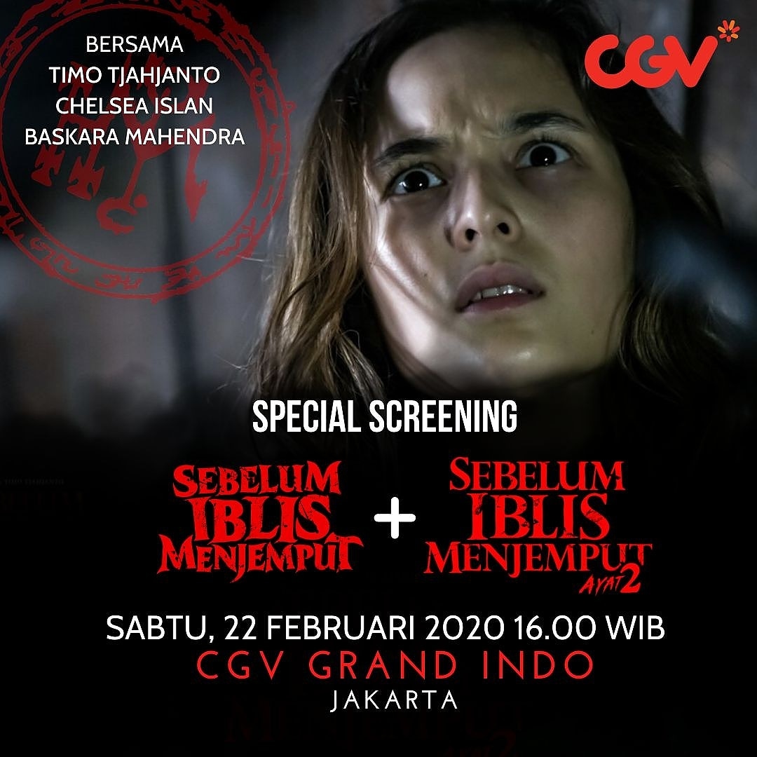 WatchmenID's tweet photo. Buat yang hari ini mau nonton Sebelum Iblis Menjemput Ayat 2, silakan.. https://t.co/0OxpKU7yFl