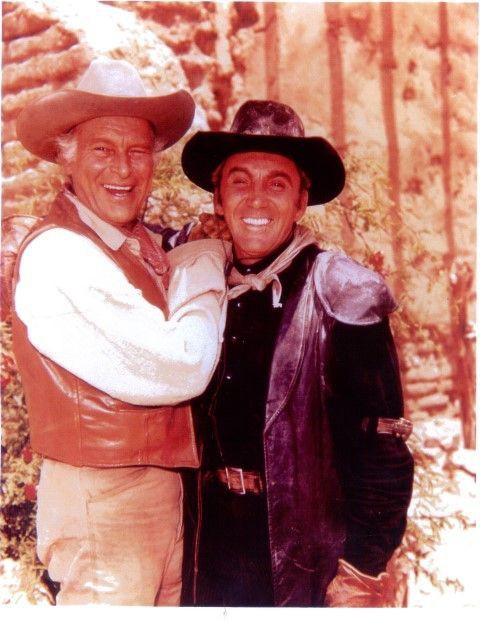 #LeifErickson & #CameronMitchell as #JohnCannon & #BuckCannon in #TheHighChaparral #DailyCowboy