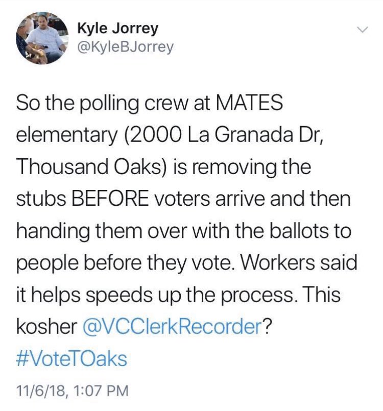 WhitecliffCirc1's tweet photo. A little election process reminder for those in the area. If something looks off at the polling station, say something. Receipts stay ON the ballots. I couldn’t believe the next night was Borderline. @KyleBJorrey https://t.co/e4lnaFE8mk