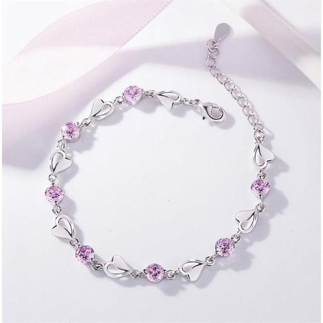 GleamHer's tweet photo. Does anyone need a special gift for that teenager at home? This is the perfect beautiful delicate bracelet that says, love. Come take a look if you like what you see give us a shout out to your friends.  #SterlingSilver #bracelets #giftsforher #bracelets https://t.co/3fmeb1WiBj https://t.co/XZb0Xmk0Oe