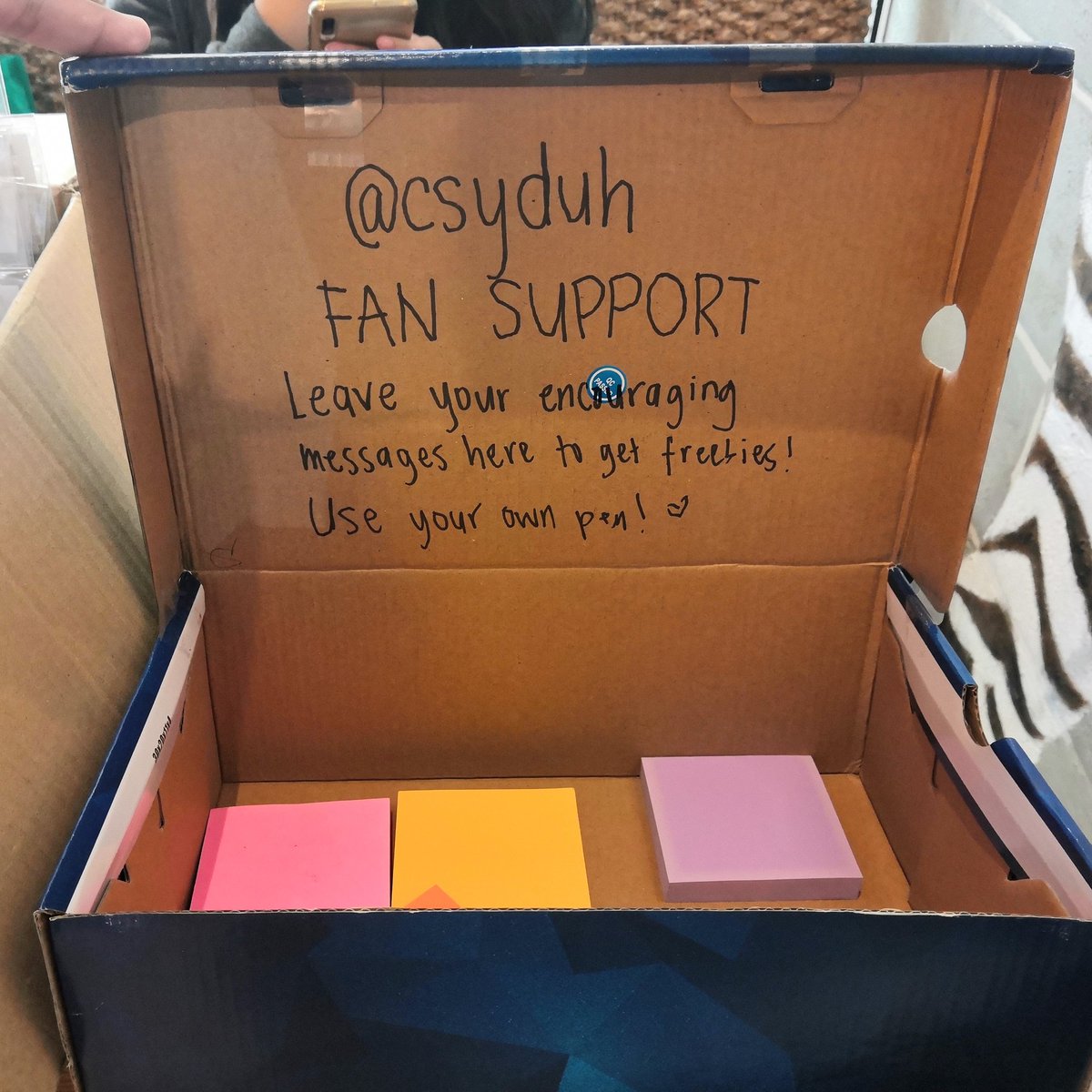 csyduh's tweet photo. I'll be at the organizers' table! https://t.co/cxcWeVhlzc