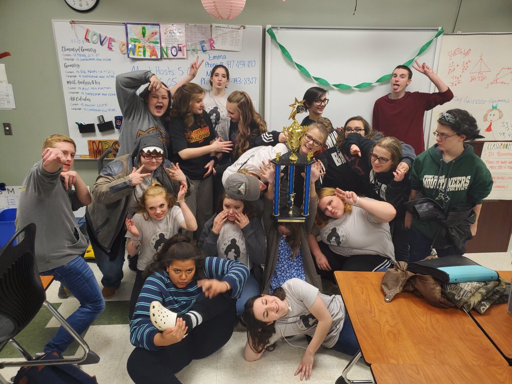 MVHS Velocity earned 1st place in 1A/2A at the Carthage Show Choir Competition.
