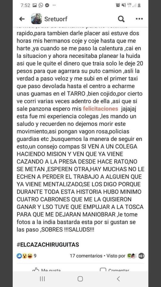 Saydl13's tweet photo. Cuanta repugnancia, en verdad. Que tristeza encontrarse con este tipo de contenido, ¿qué tienen en la cabeza? Son unos enfermos. QUE ASCO que exista este tipo de gente. 
Denle rt para reportar estos grupos que están en fb, este se llama #sretuorf https://t.co/m9zcSyVAYi
