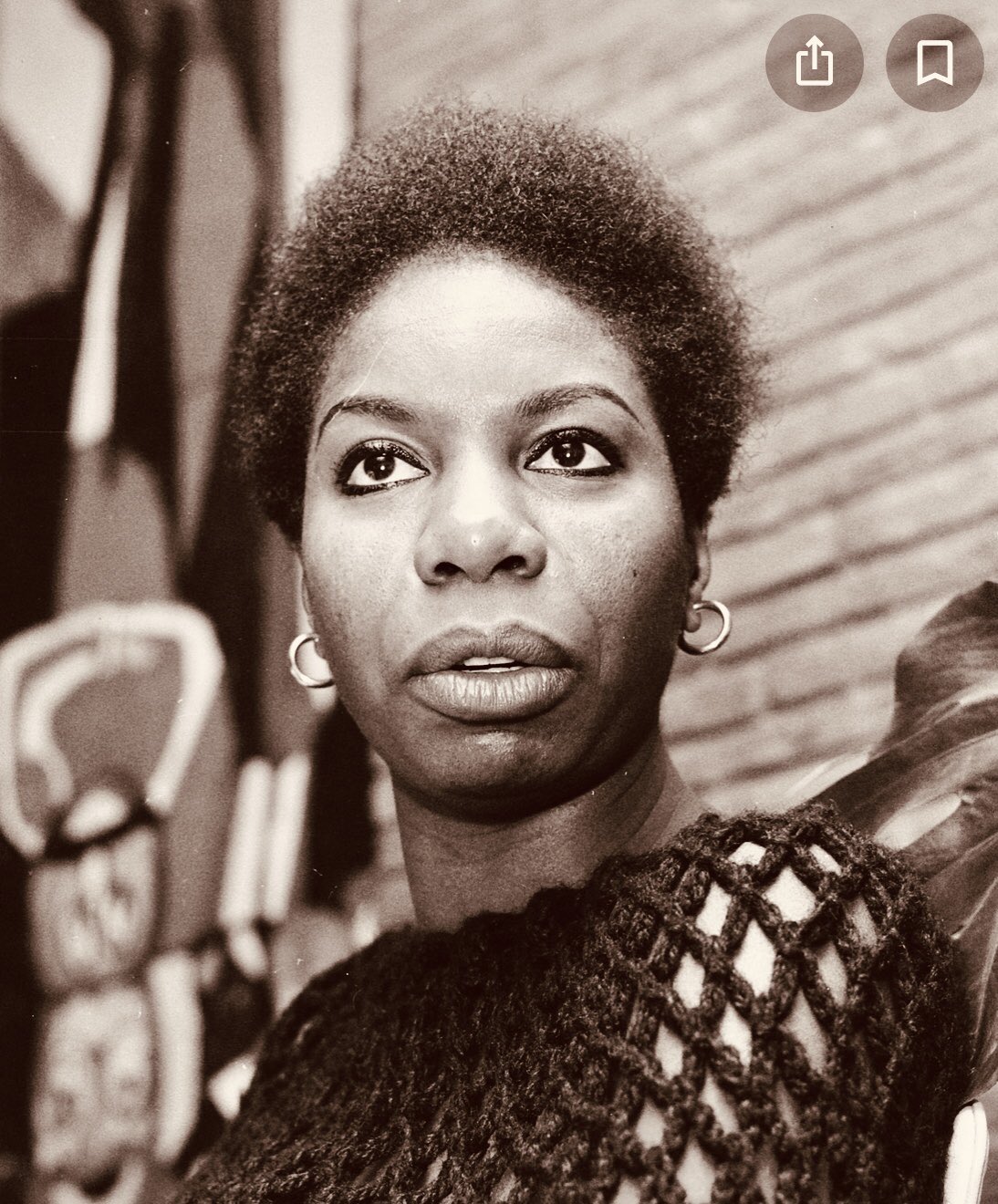 Happy birthday to Nina Simone. 