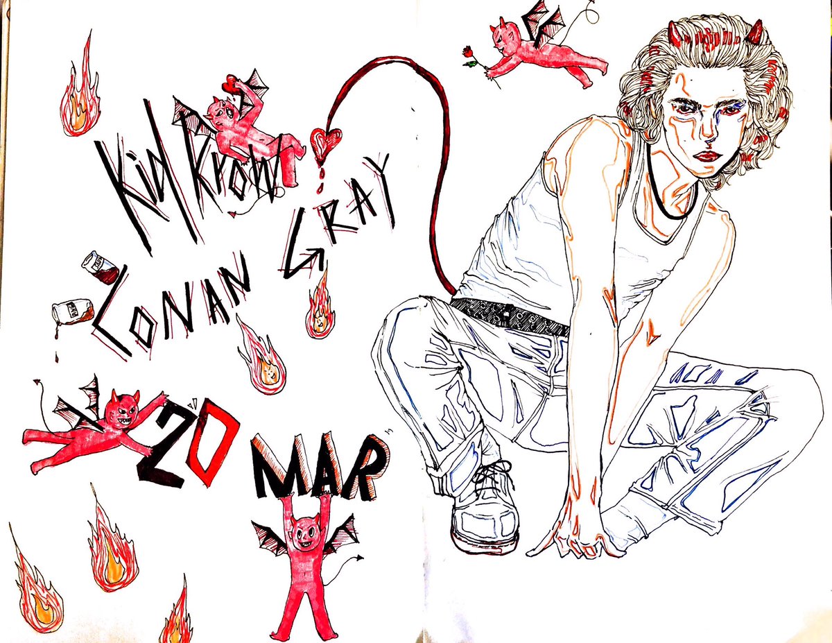 zisiyeye's tweet photo. For coming 3.20!
 @conangray #kidkrow https://t.co/YRGrzQDPuc