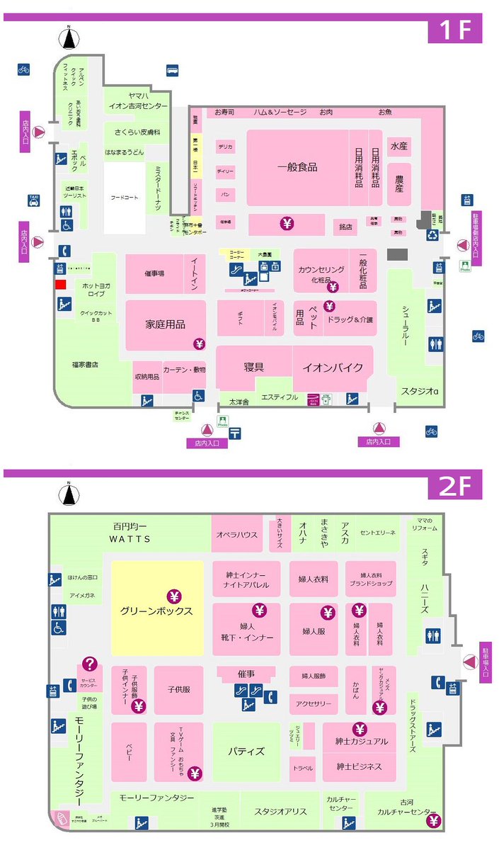 イオン 古河 店