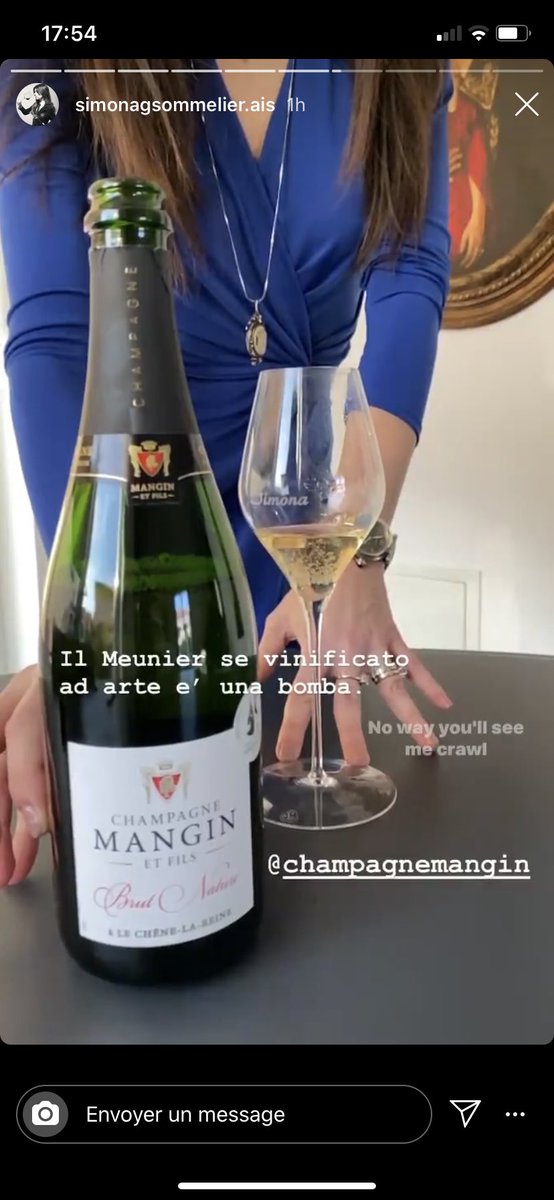 ChampagneMangin's tweet photo. Tasting Brut NATURE https://t.co/G3m2mXI2xY