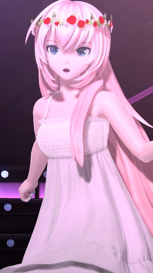 The Red 巡音ルカ シフォンワンピース