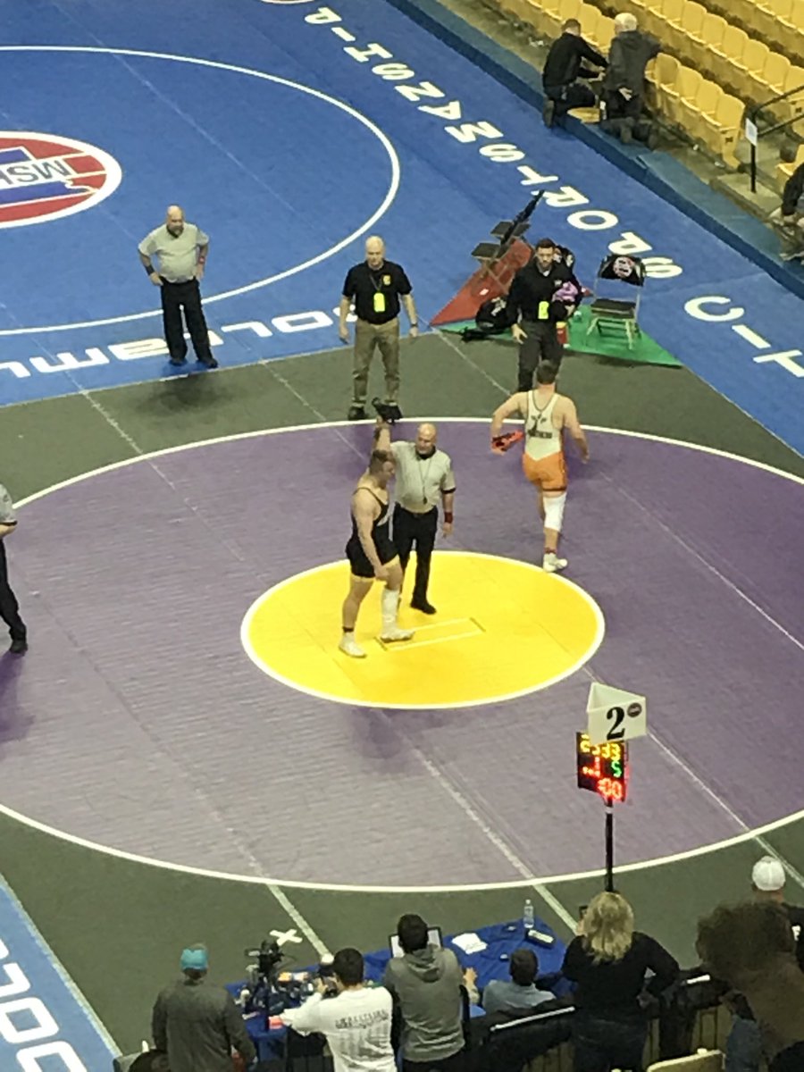sullivaneagles's tweet photo. Brown WINS!!!  Tristan will wrestle for the State Championship tomorrow!! https://t.co/mDHFb3iEYM