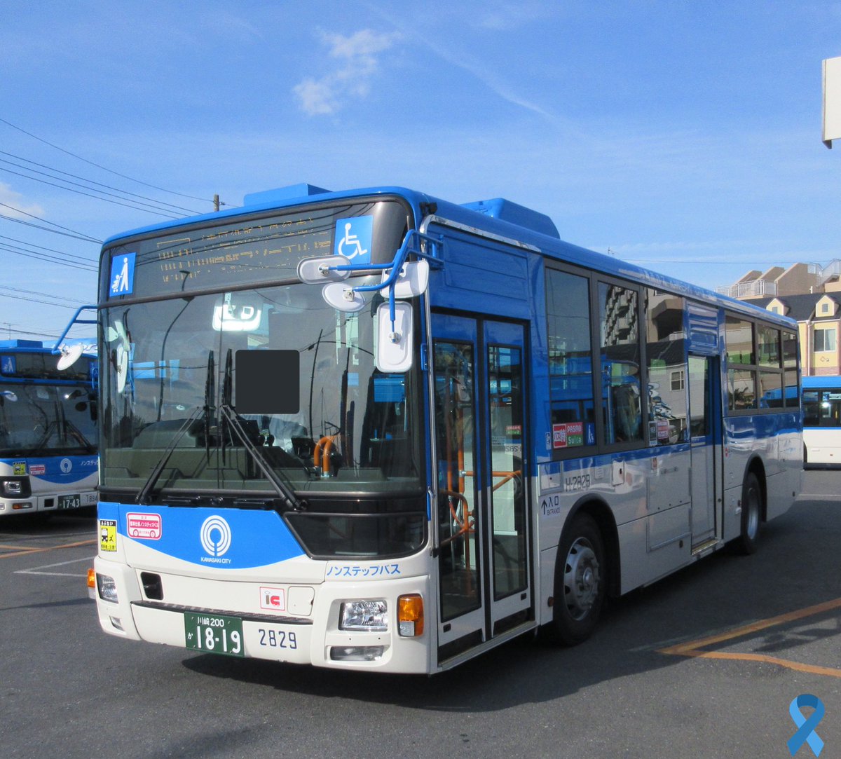 つばさ157号総合 川崎市バス 鷲ヶ峰営業所 W 2841 川崎0か 18 27 W 2842 川崎0か 18 28 W 24 川崎0か 18 02