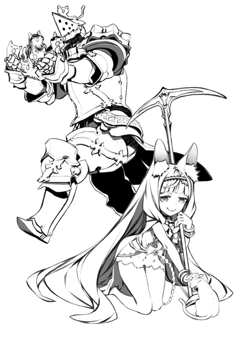 #猫の日 #セブンスドラゴン 