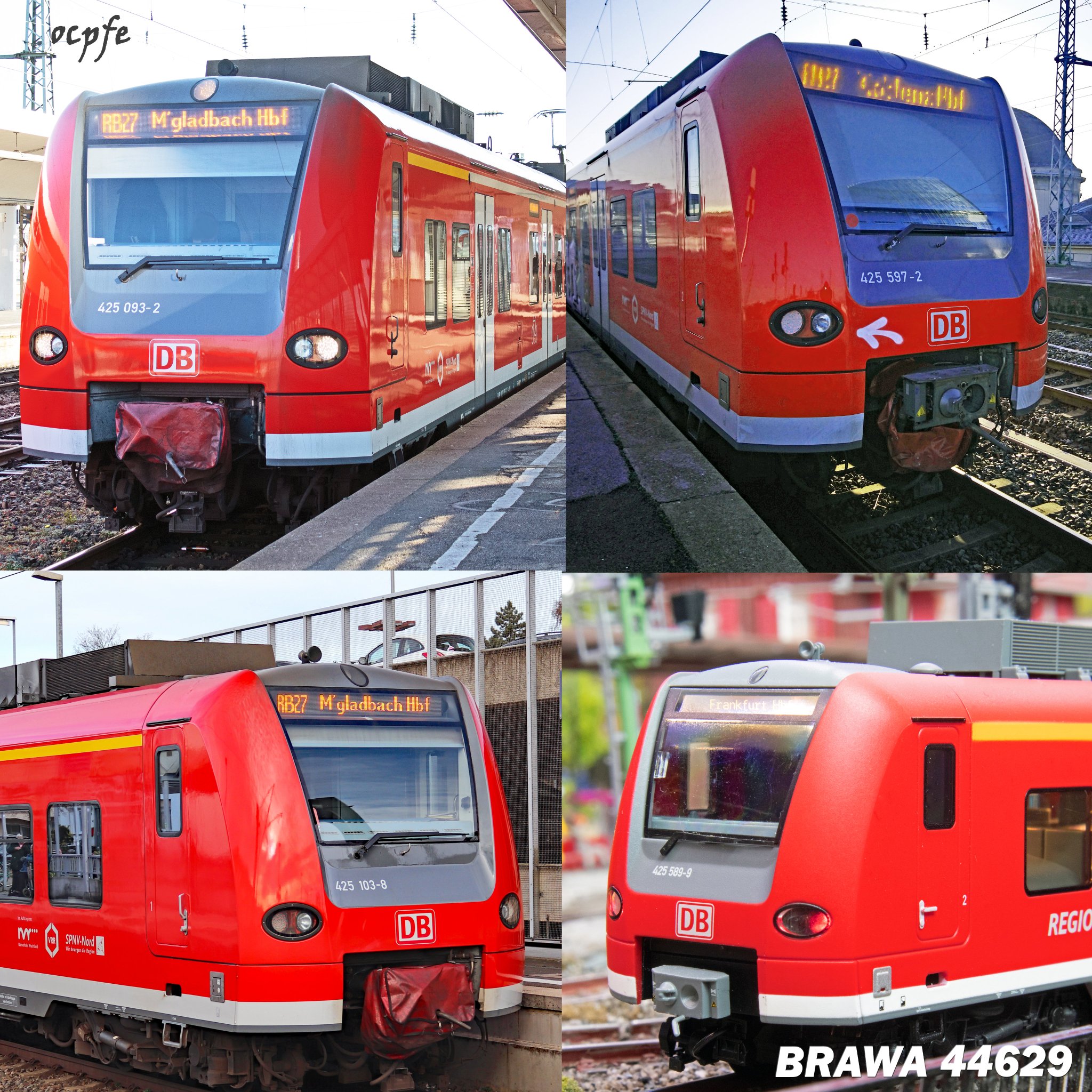 メール便指定可能 Brawa HO Class 425 44600