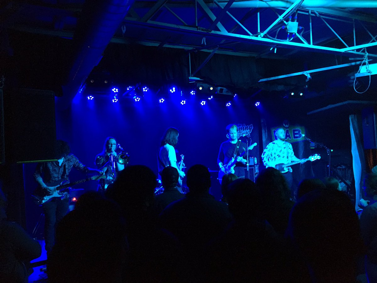 TheSomethingOs's tweet photo. Tonight, @VenaMorrisBand didn’t so much play a set as weave a *sonic tapestry* out of threads made of bombast, intensity, polish, but also a little bit of grit.  Glorious stuff.

(And a little later in the evening, they introduced a thread made of trombone.) https://t.co/u5bL0XUbxx
