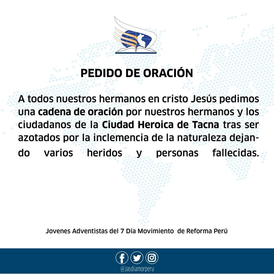 Jóvenes Adventistas Movimiento de Reforma Perú (@jasdiamorperu) / Twitter