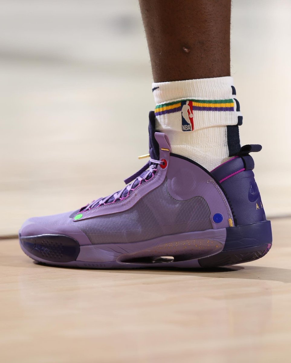 purple jordan 34