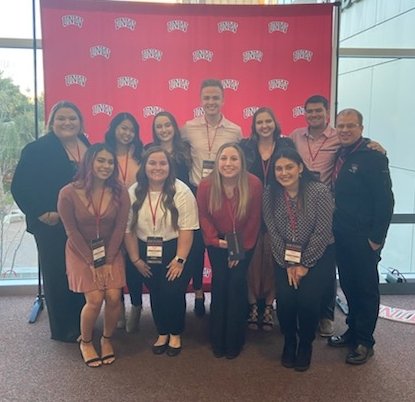 The <a href="/ChicoState/">Chico State</a> Orientation team is at <a href="/unlv/">UNLV</a>, for the student orientation leader conference <a href="/NODARegionII/">NODA Region II</a>. 6 students will be presenting thier work tomorrow!