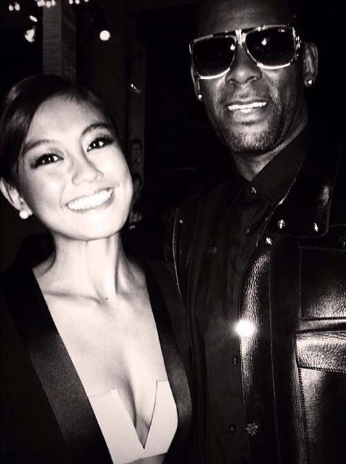 Agnez Mo with R Kelly