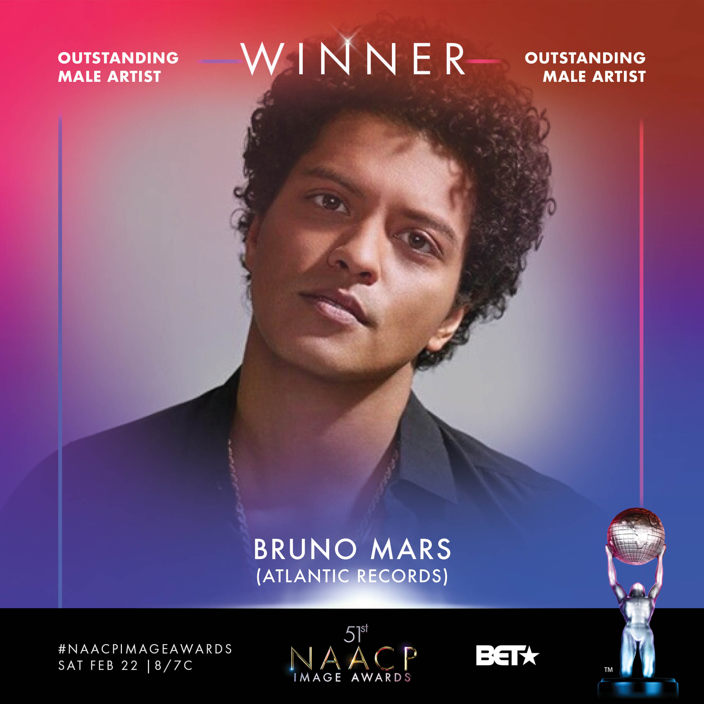 Picture of NAACP Image Award for Outstanding Male Artist