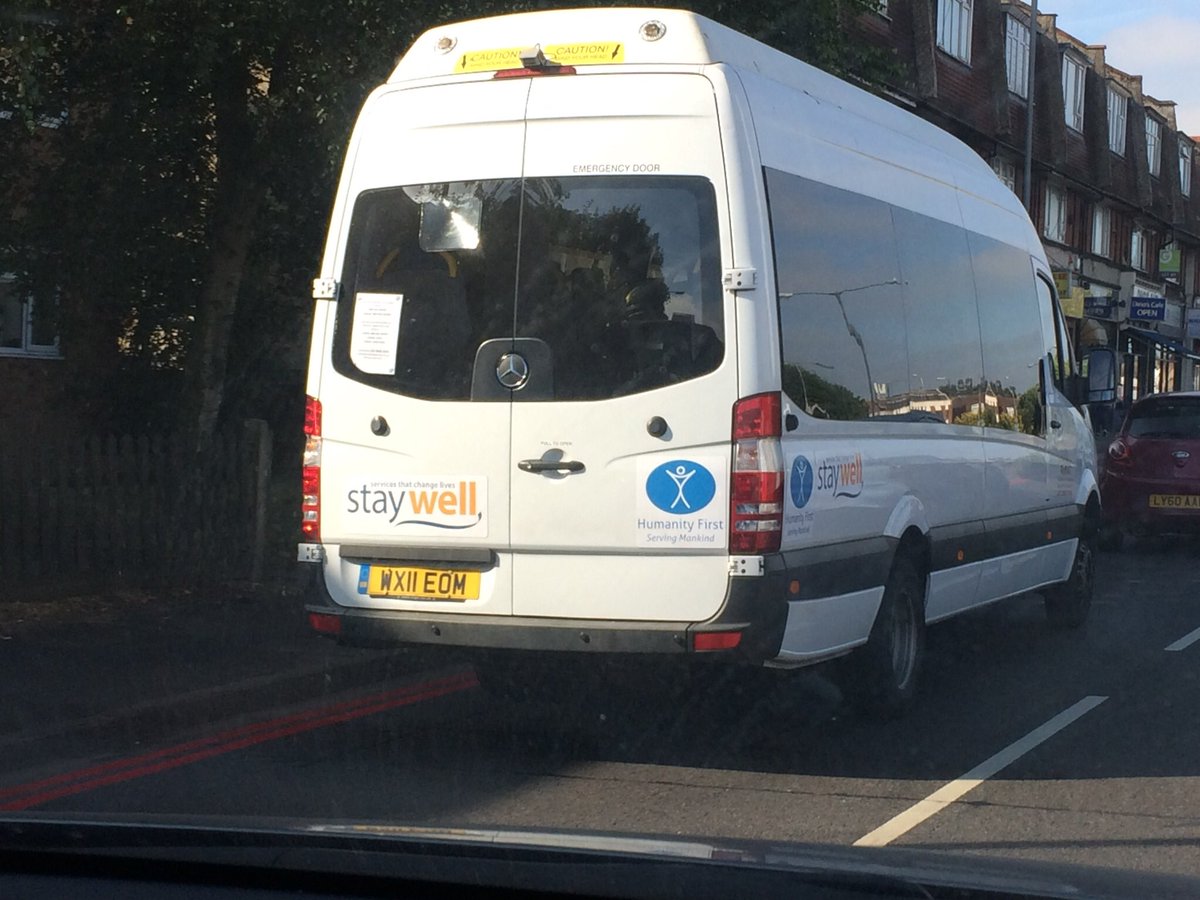 Have you spotted the @staywellcharity @humanityfirstuk van on the streets of SW #London and #Surrey