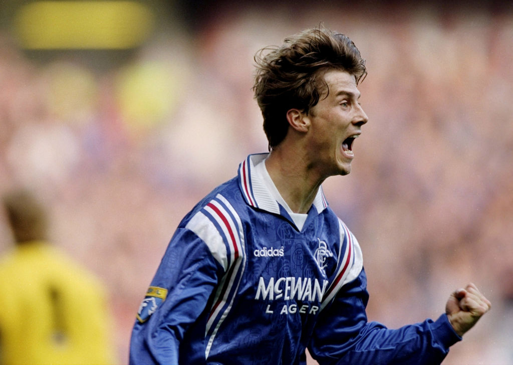 Happy 51st birthday to former Rangers and Denmark winger Brian Laudrup... 