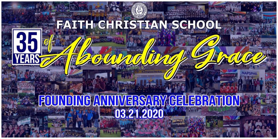 FCS_Conquerors's tweet photo. We praise God for His Abounding Grace to FCS in the last 35yrs!We want to honor the founder Mrs Filomena G Escobido for her legacy of“Changing Lives to Change the World” through Quality Christian Education. Her Mission lives in the hearts of people whose lives she has touched.. https://t.co/6tPOklJVIn