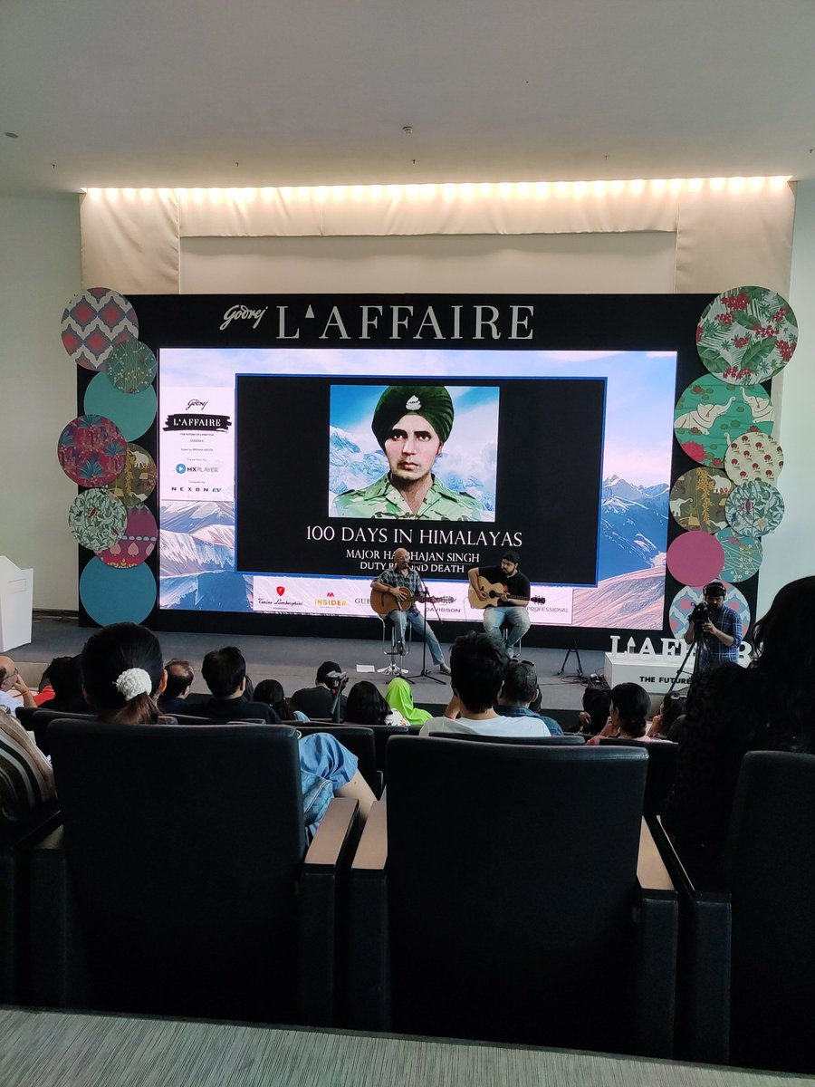 nickybadani's tweet photo. Hats off to the Indian Army. There is so much that we don't know..More stories by @ShantanuMoitra in  #100daysinthehimalayas at @godrejlaffaire Season 4 about Major Harbajan Singh &amp; his duty boundness even beyond the grave.#BOWDOWN #IndianArmy #godrejlaffaire @foodietweeter https://t.co/bJT1EVNQPS