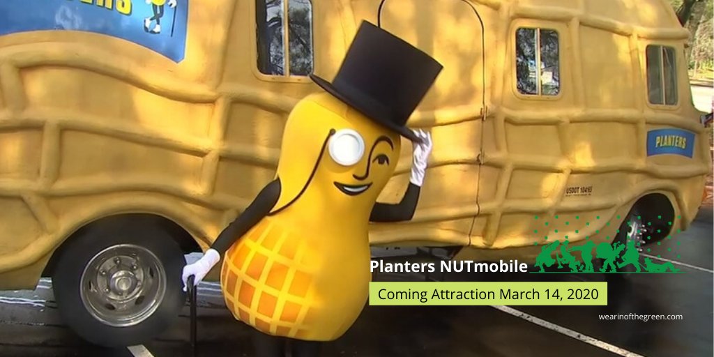 WearinofGreen's tweet photo. @NUTmobile_Tour will be in #BatonRouge #Louisiana for 35th St Pats Parade | March 14 10am | #2020stpats #irishparade @visitbatonrouge @LouisianaTravel https://t.co/n02X0Zl8kG
