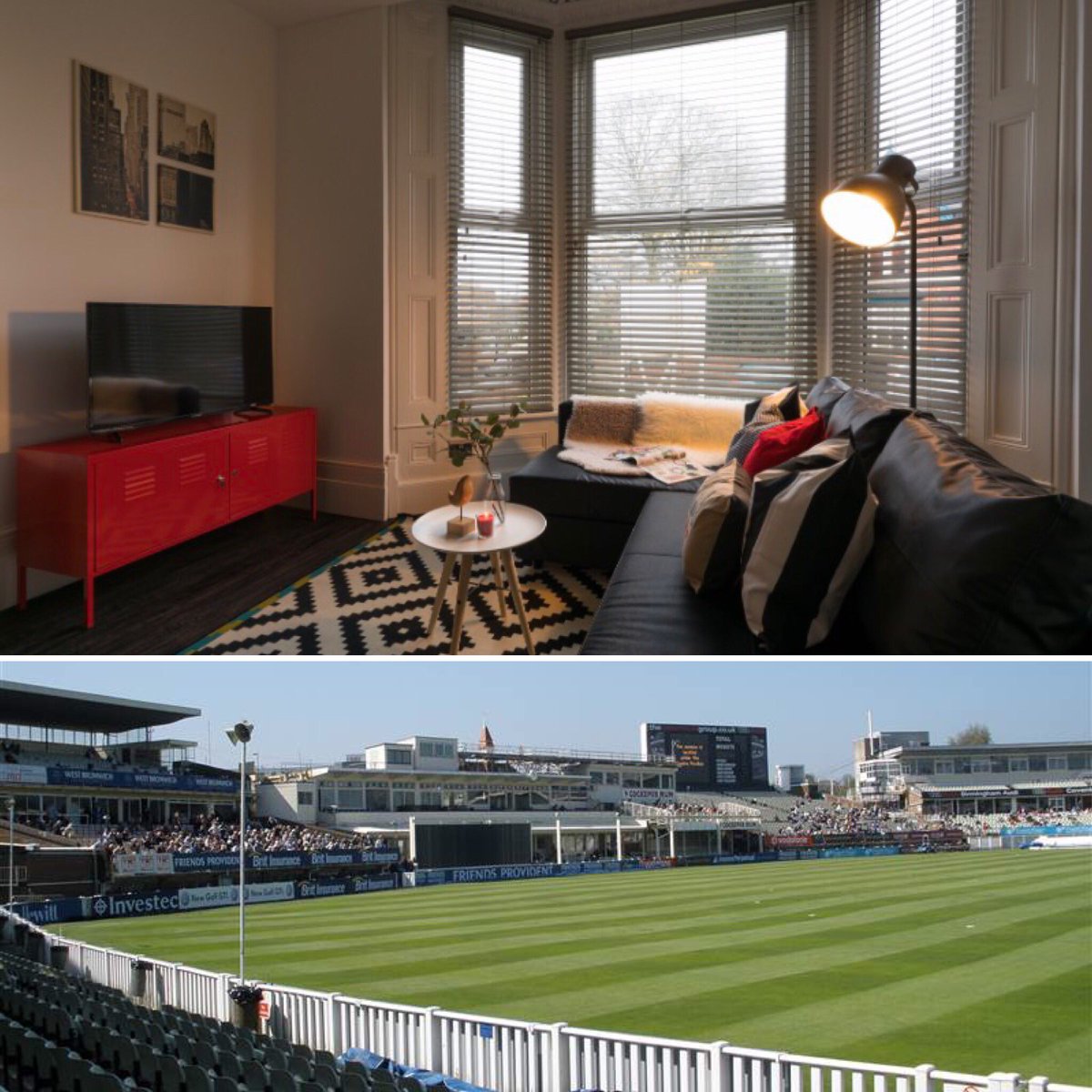 ParkServiced's tweet photo. 🏏 We ❤️ CRICKET...and we're super practical being so close to @EdgbastonCC 🏏

👌🏻England vs Ireland Sept 12th👌🏻

Book the perfect weekend. In a superb apartment, double bedroom, living area, Smart TV, wifi, late check out. Exclusive prices - 0800 2461413 #cricket #edgbaston https://t.co/0cmx4YnwlJ