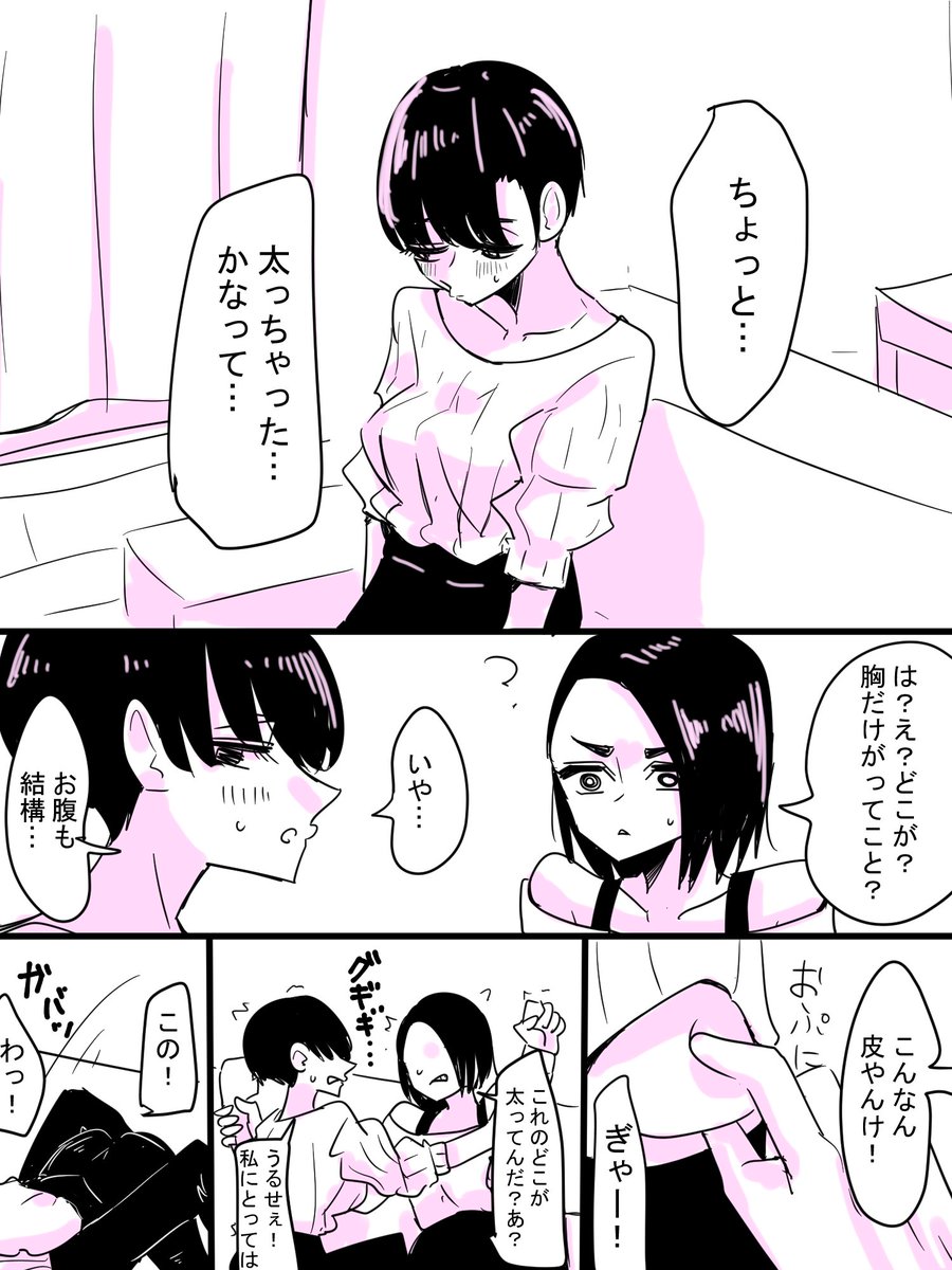 アウェイ田 彼女の胸が大きくなった話 アウェイ田 彼女の胸が大きくなった話