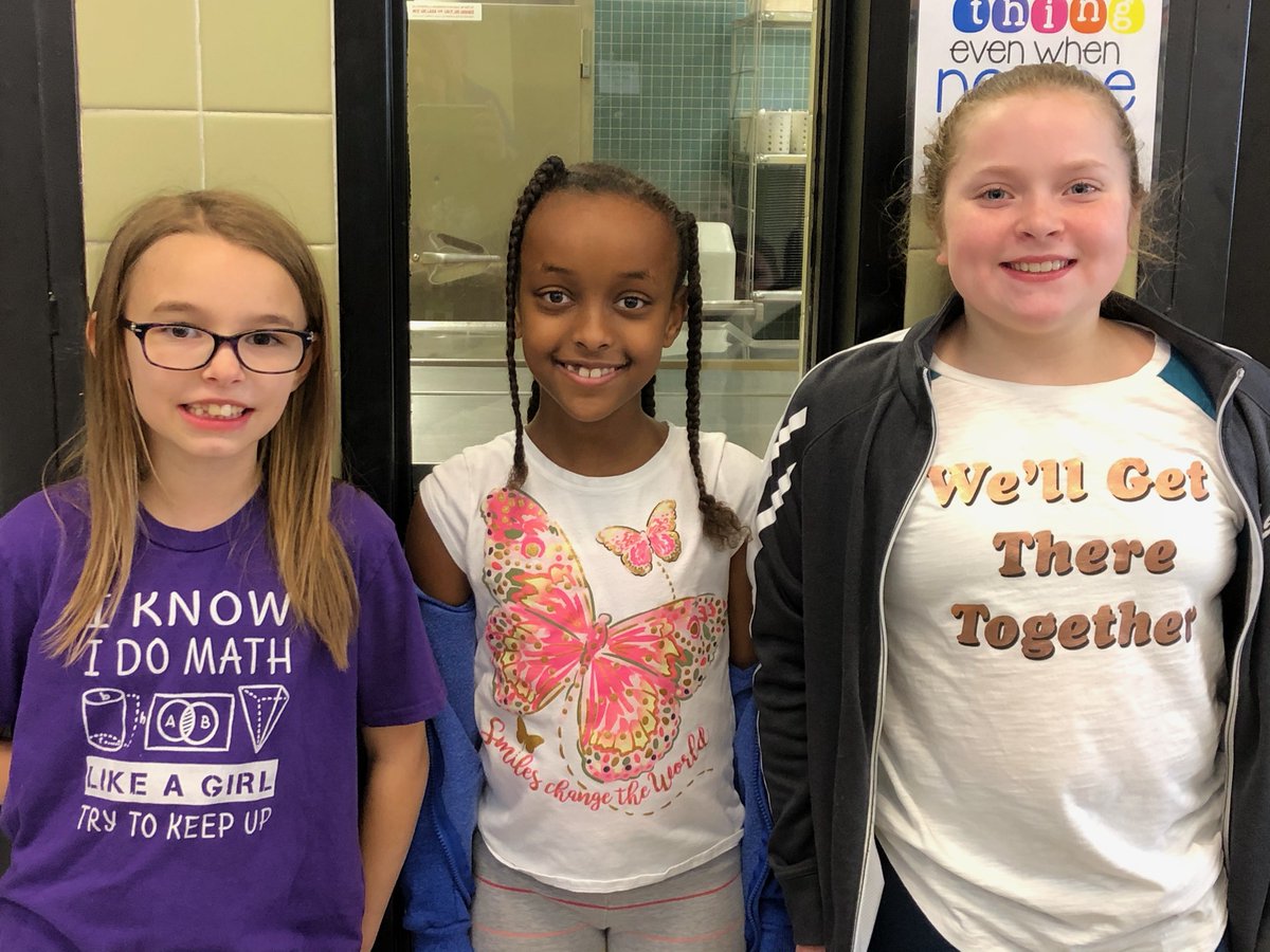 AH_Madison's tweet photo. Lots of positive messages on shirts today at school! Be kind! #madisonblaine #AHSchools https://t.co/Hx9bImtT75