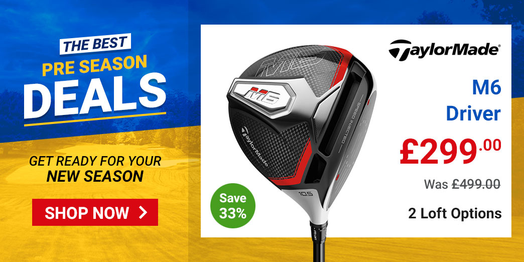 ClubhouseGolf's tweet photo. TaylorMade M6 Golf Driver
π₯ Injected For Speed With Maximum Forgiveness
π· Β£299.00 or Β£49.83 p/m Interest FREE Finance
π Shop Now: https://t.co/Uv3kk9hyJs
#PreSeasonDeals #TaylorMade #M6Driver #ClubhouseGolf https://t.co/7qC0Z77GcE
