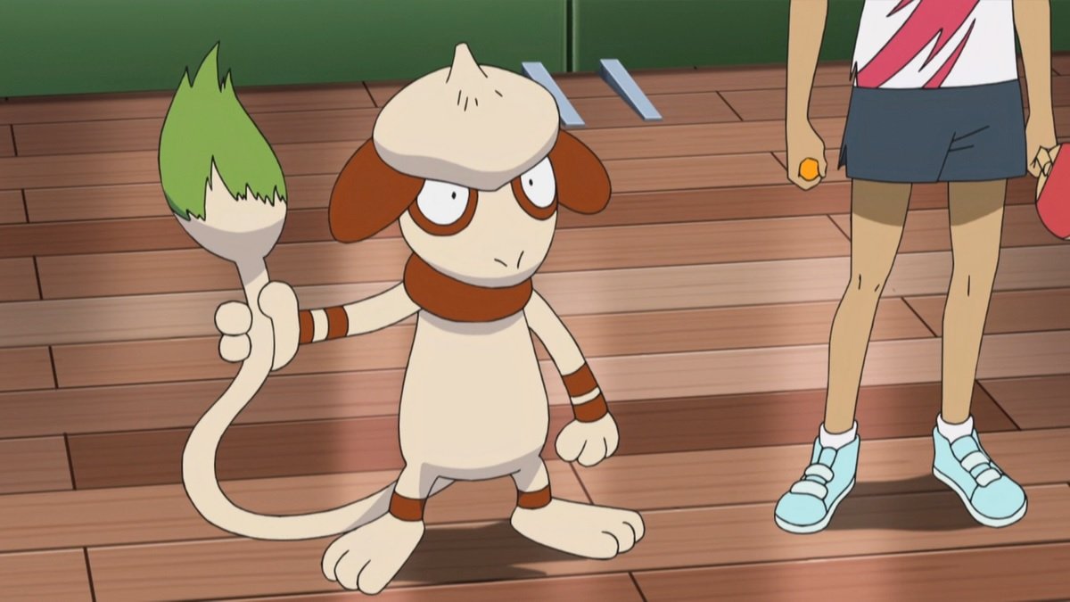 UsoppPicked Inteleon since sobble starts timid but becomes an intelligent sniper and a cover page had Usopp as a chameleon. Smeargle for Usopp's more artistic side and Arceus since he is the god of all Pokemon.