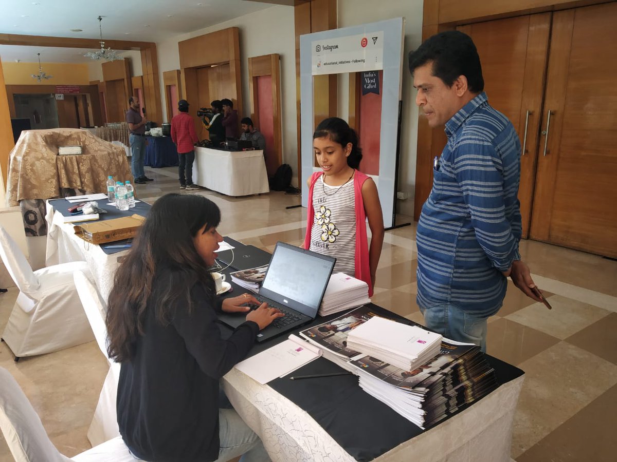 eistudy1's tweet photo. #Bangalore #GiftedProgrammes2020
Students registering for the seminar at the beginning!
#CelebrateGiftedness #GiftedEducation #IndianEducation https://t.co/HMo5CwwJ2a