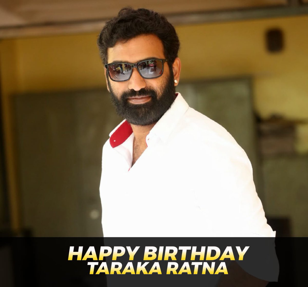 KarolyMedia's tweet photo. Wishing Hero Taraka Ratna a very happy birthday

#HappyBirthdayTarakaRatna https://t.co/O5rsHsNgkk