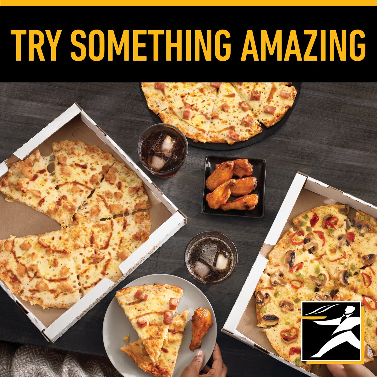 Perfect plan for the entire squad this weekend! Pop in at any CBD, ABC, Kiambu Rd or Ngong Rd and taste Something Amazing with your friends.