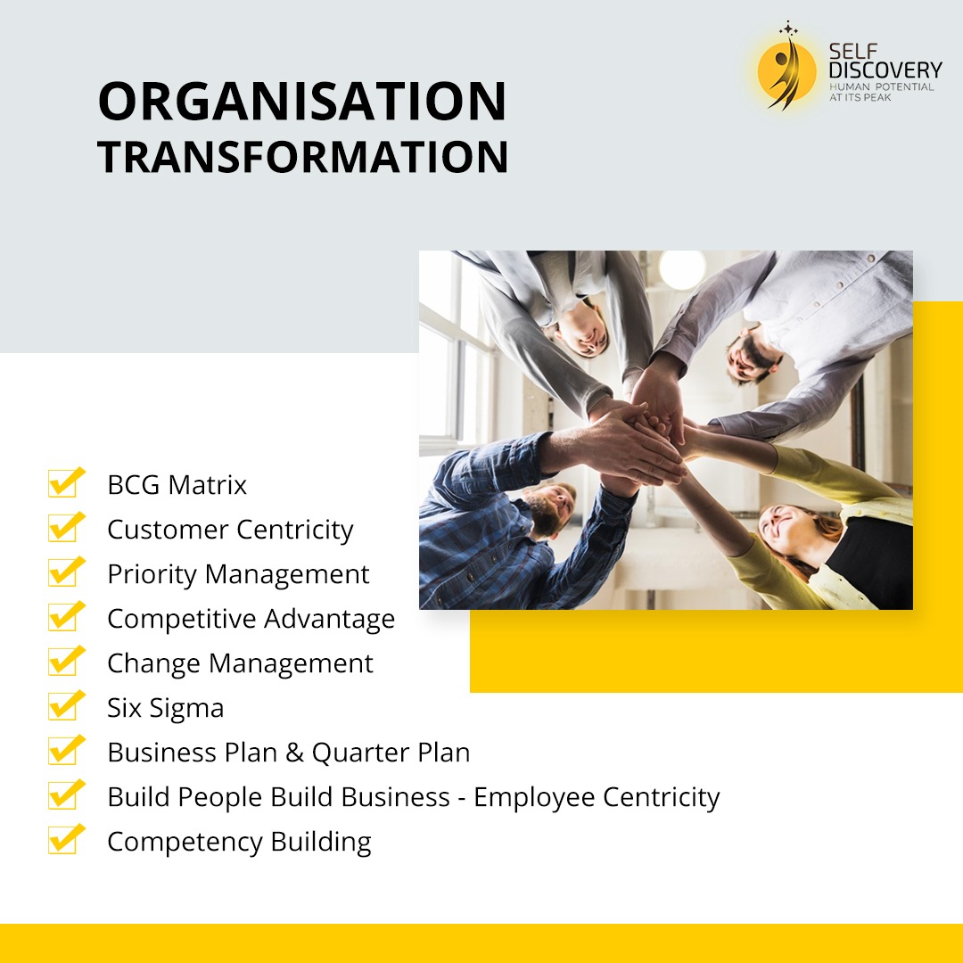 selfdiscovery7's tweet photo. Sometimes in business, it's not just change that's required, but organisational transformation.
Organisation Transformation is a strategic method of getting your organisation from where you are now to where you will need to be in the future.

https://t.co/DRq2GsyJX8 https://t.co/ZXjta5OJ0j