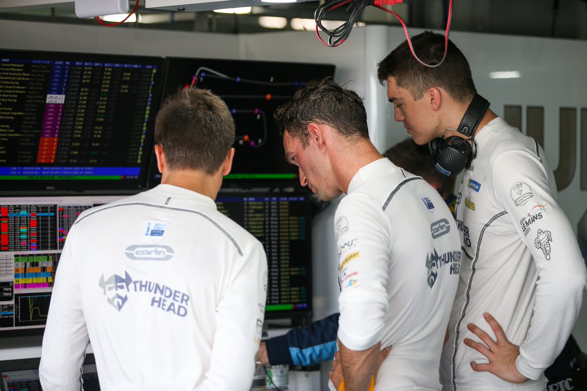 #ThunderheadCarlinRacing #AsianLeMans 

A 1:23.364 sees the team end FP2 at the top of the timing screens. Bit of number crunching and data up next before qualifying at 17.25