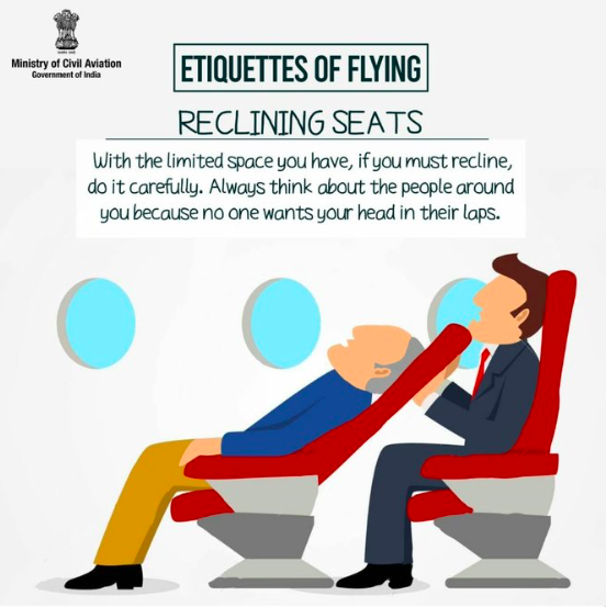 27saurabhsinha's tweet photo. India joins reclining debate: "Your seat is not a sleeper berth,' @MoCA_GoI tells flyers https://t.co/YovyToihSi via @timesofindia https://t.co/8x5fCBP2Yp