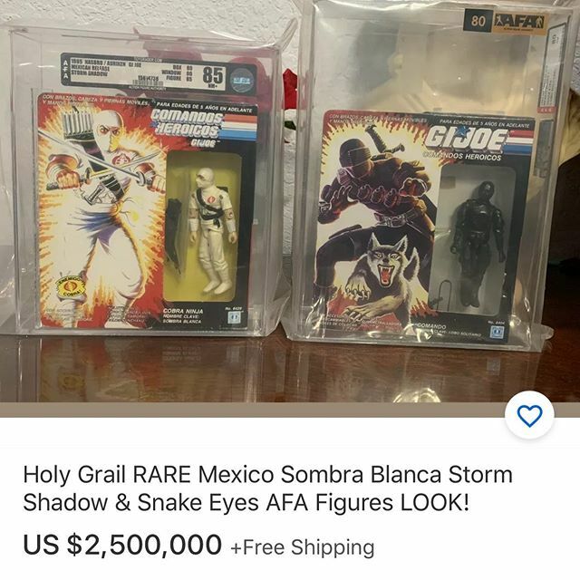 re_Kollection's tweet photo. 🤔 I think I have a couple million to burn...who’s with me? @stormshadow_80 #snakeeyes #stormshadow https://t.co/zXGQaApsIJ https://t.co/BN8RutB1Jp