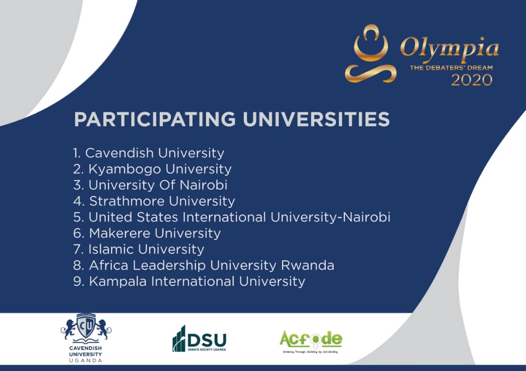 Strathdebate's tweet photo. Happening this weekend, the crowning of East Africa's crème de la crème!!🏆🏆 https://t.co/J4LY8JcwRZ