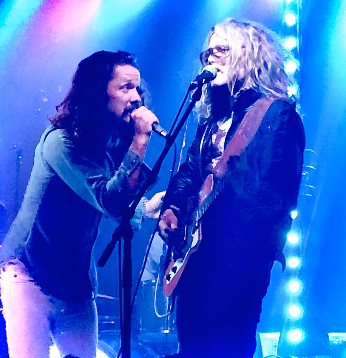 A few shots tonight from the battle of the bands in P.A. of the brothers Thoen!