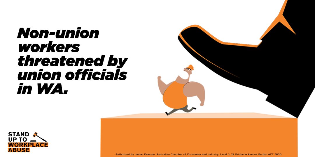OurWorkplaces's tweet photo. Non-unionised workers were threatened by officials on a worksite, being sworn at and told they aren’t welcome.

We must put an end to the lawlessness. Sign the petition:
https://t.co/GvvFuGehcq

Don't believe us? 
https://t.co/UgLukTKD2e https://t.co/93ogIREil3