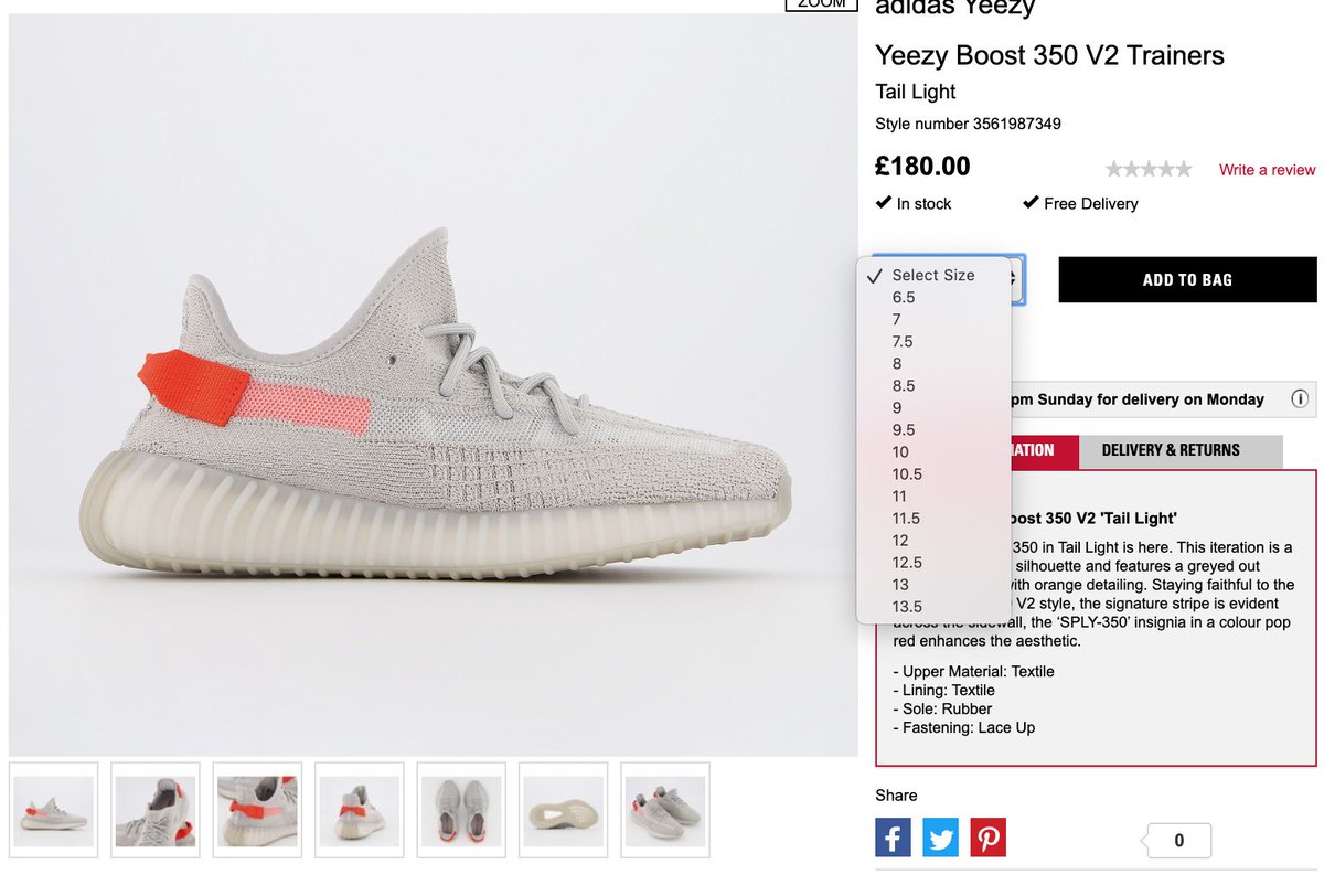 LIVE via Offspring Yeezy Boost 350 V2 