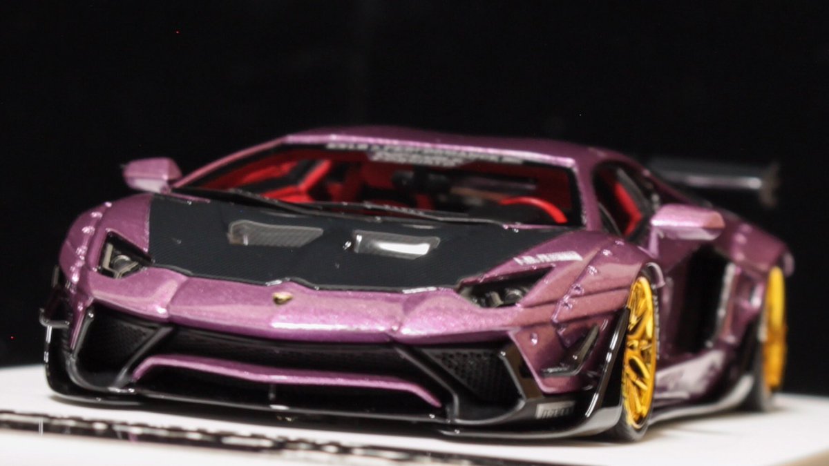 Ryolambo's tweet photo. 1/43 M.S. Liberty Walk Aventador 2.0 SE 30 Viola https://t.co/r6q7kHQbQW