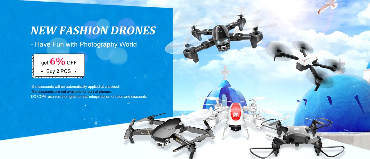 Uniflog1's tweet photo. Extra 6% OFF for Drones,Have Fun with Photography World

Coupon Details :
Extra 6% OFF for Drones,Have Fun with Photography World

Code: https://t.co/Fk5MkDcPQD https://t.co/S3i7LAqFZV