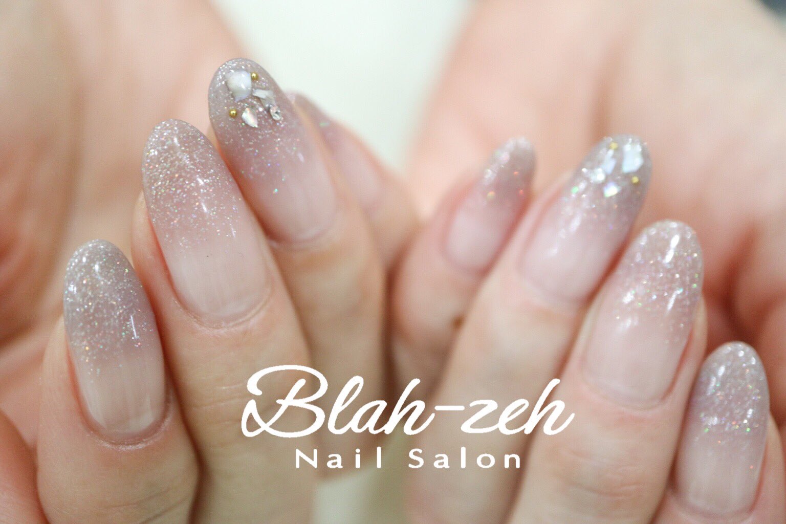 Blah Zeh Nail Salon School 上品シェルネイル 錦糸町ネイルサロン 錦糸町ネイル 錦糸町フットネイル 錦糸町フットジェル 錦糸町ジェルネイル 錦糸町スカルプネイル 錦糸町フィルイン ブラゼ Blahzeh ネイル 錦糸町オフィスネイル シェル
